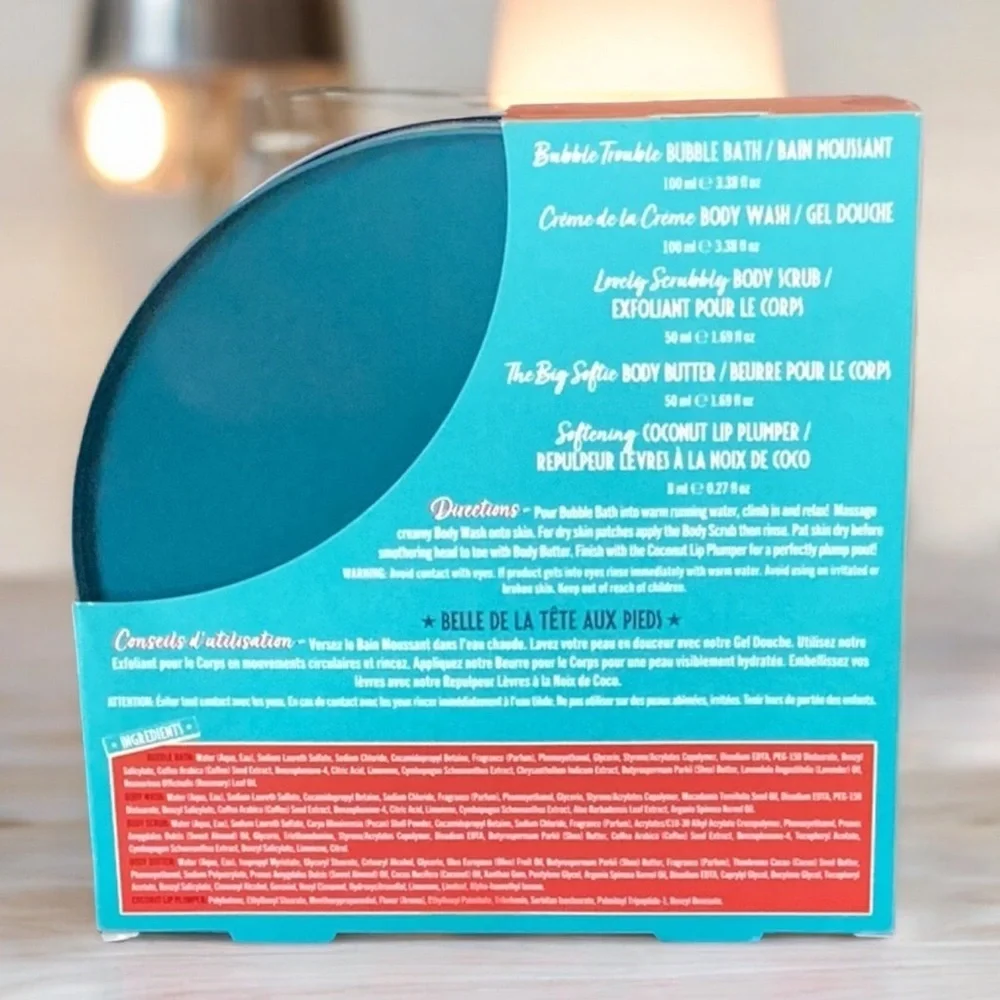 Dirty Works Skincare 5 Piece Gift Set Good Clean Fun Hall Of Fame New